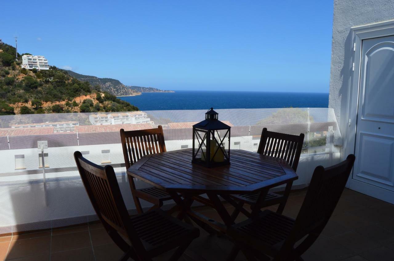 Ferienwohnung Penthouse En Duplex Avec Vue Sur La Mer Tossa de Mar Exterior foto